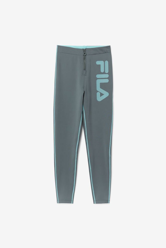 Fila Legging Harleen High Rise Womens Blue - India DOY-186029